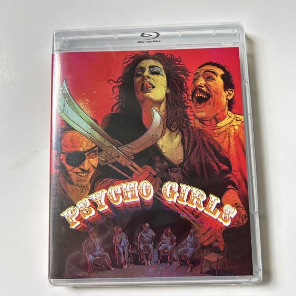 Vinegar Syndrome Psycho Girls Blu Ray -Slipcover-special Features-asylum-NEW - Picture 4 of 5